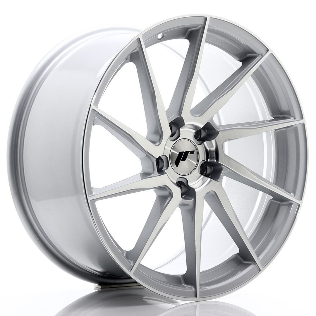 Japan Racing JR36 -vanteet – 19×9,5 – 5×120 – ET35 – Silver Japan Racing JR36 -vanteet - 19x9,5 - 5x120 - ET35 - Silver