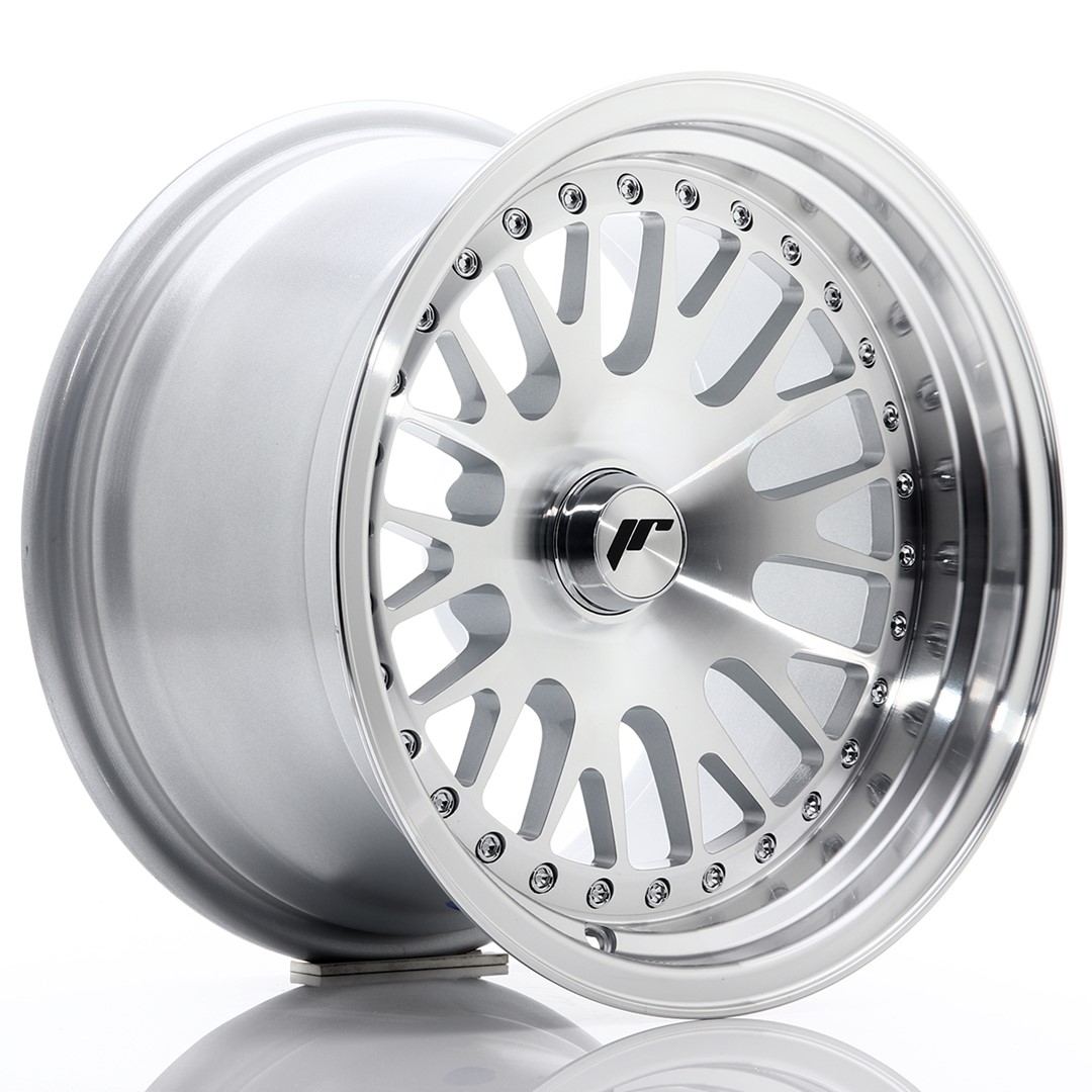Japan Racing JR10 -vanteet – 15×9 – Custom – Silver Japan Racing JR10 -vanteet - 15x9 - Custom - Silver