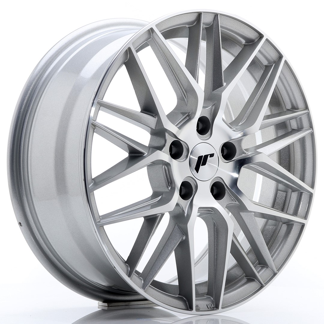 Japan Racing JR28 -vanteet – 17×7 – 5×100 – ET35 – Silver Japan Racing JR28 -vanteet - 17x7 - 5x100 - ET35 - Silver