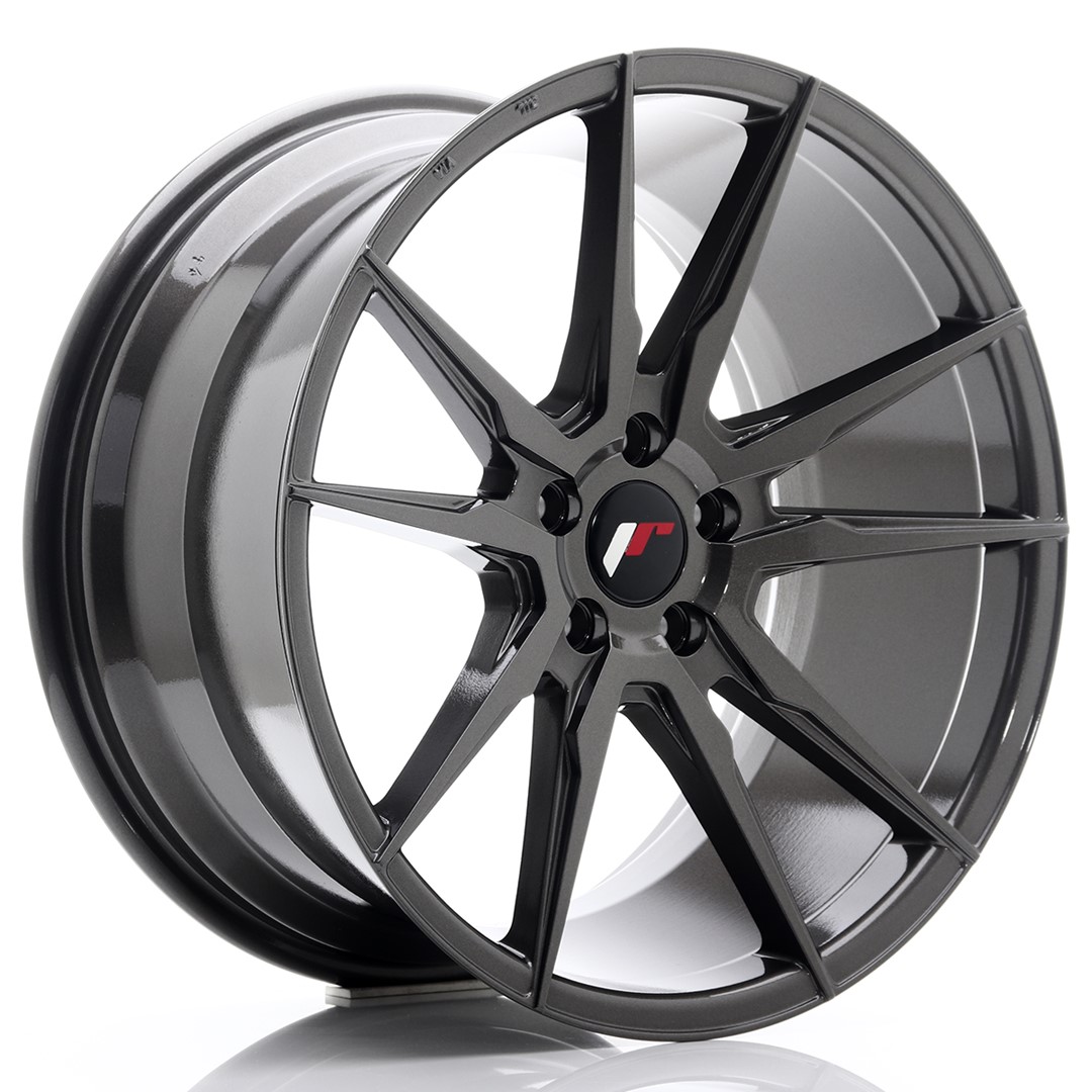 Japan Racing JR21 -vanteet – 19×9,5 – 5×120 – ET40 – Hyper Gray Japan Racing JR21 -vanteet - 19x9,5 - 5x120 - ET40 - Hyper Gray