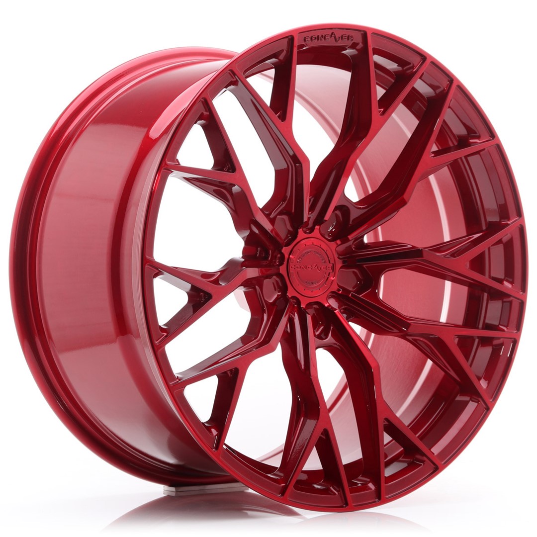 Concaver CVR1 -vanteet – 20×10,5 – Custom – Candy Red Concaver CVR1 -vanteet - 20x10,5 - Custom - Candy Red