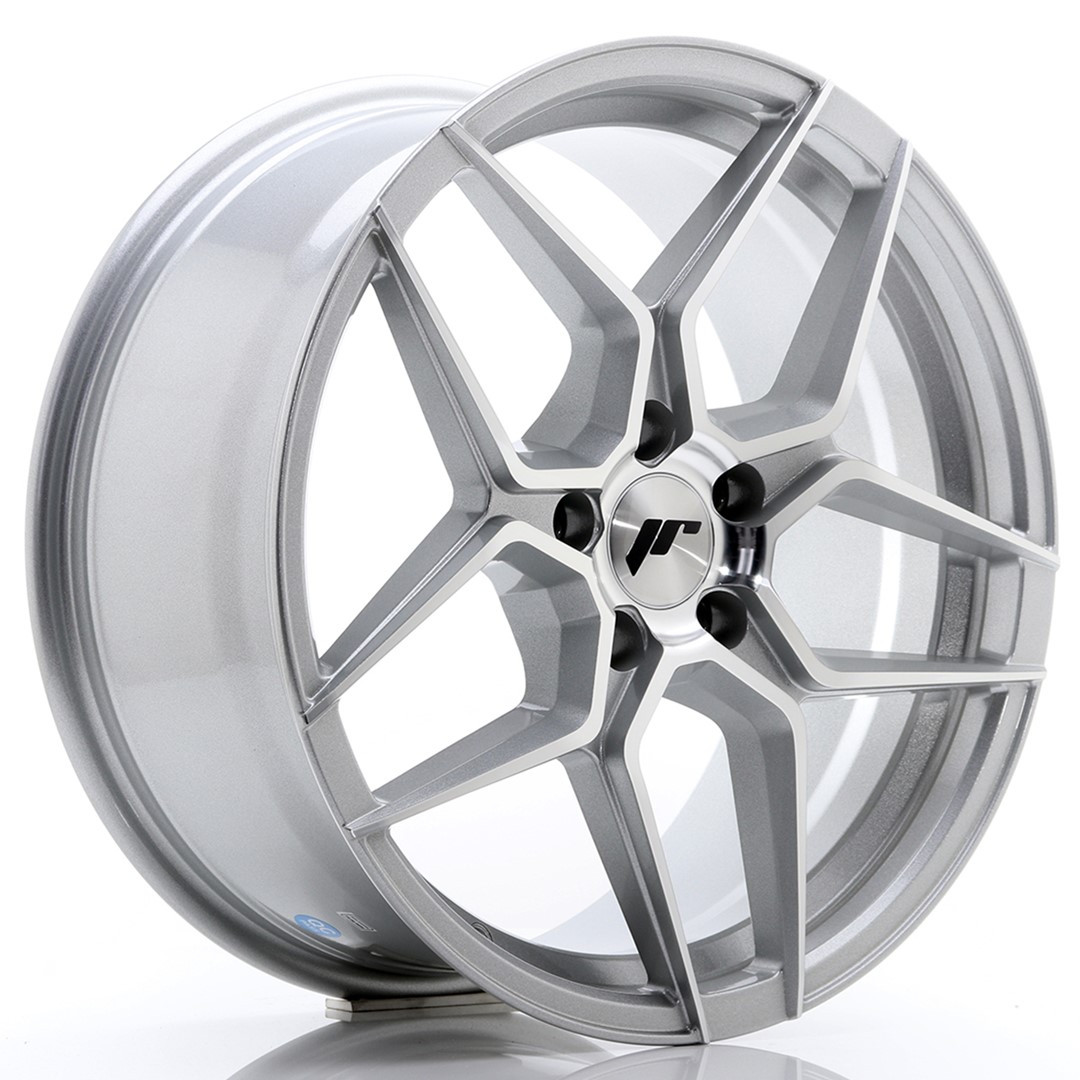 Japan Racing JR34 -vanteet – 18×8 – 5×112 – ET42 – Silver Japan Racing JR34 -vanteet - 18x8 - 5x112 - ET42 - Silver