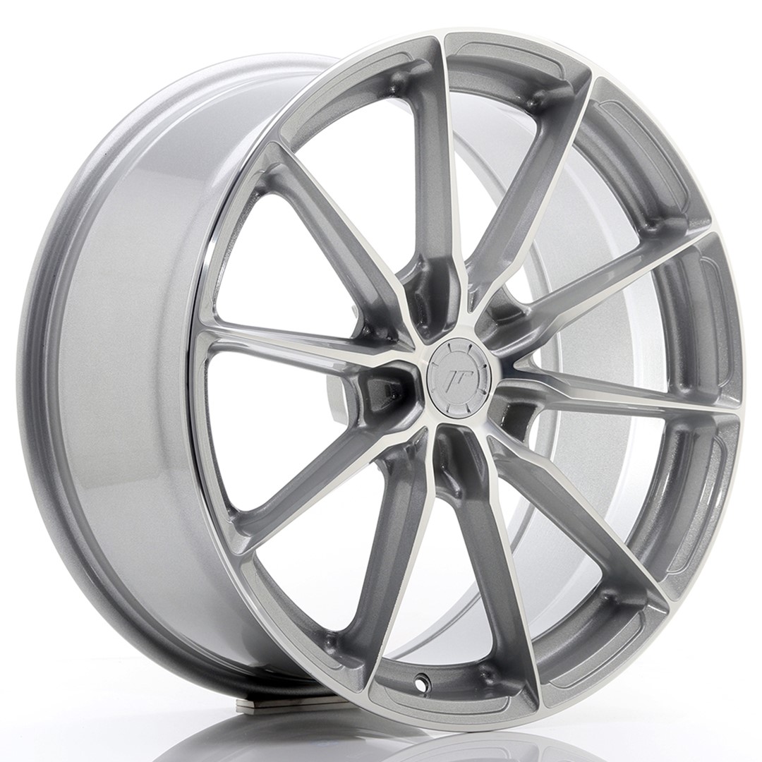 Japan Racing JR37 -vanteet – 19×8,5 – 5×112 – ET45 – Silver Japan Racing JR37 -vanteet - 19x8,5 - 5x112 - ET45 - Silver