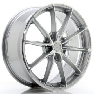Japan Racing JR37 -vanteet - 20x8,5 - 5x112 - ET25 - Silver