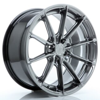Japan Racing JR37 -vanteet - 17x8 - 4x100 - ET40 - Hyper Black