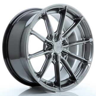 Japan Racing JR37 -vanteet - 17x8 - 5x100 - ET35 - Hyper Black