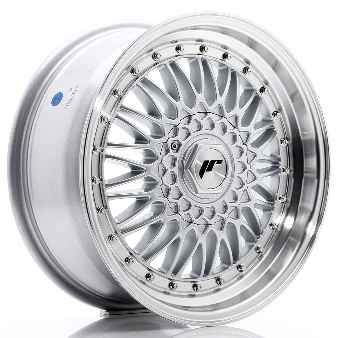 Japan Racing JR9 -vanteet – 17×7,5 – Custom – Silver Japan Racing JR9 -vanteet - 17x7,5 - Custom - Silver