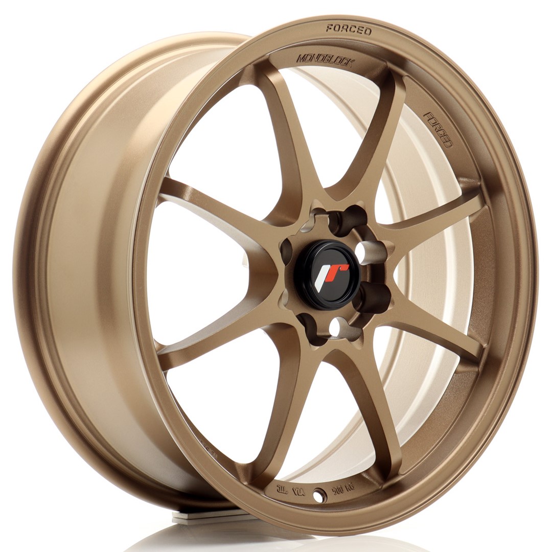 Japan Racing JR5 -vanteet – 17×7 – 4×100 – ET38 – Bronze Japan Racing JR5 -vanteet - 17x7 - 4x100 - ET38 - Bronze