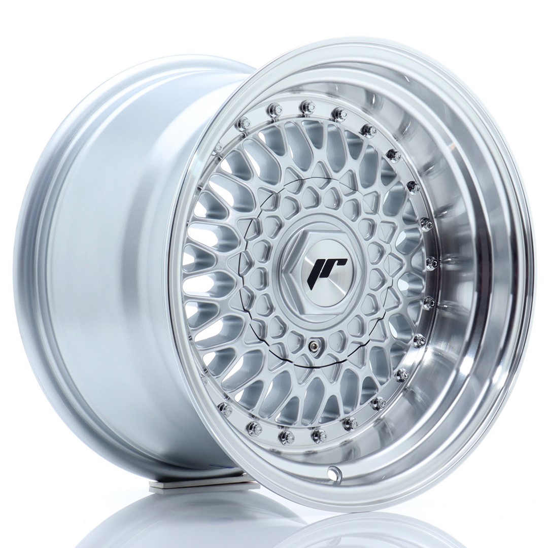 Japan Racing JR9 -vanteet – 15×9 – 4×100/4×108 – ET10 – Silver Japan Racing JR9 -vanteet - 15x9 - 4x100/4x108 - ET10 - Silver