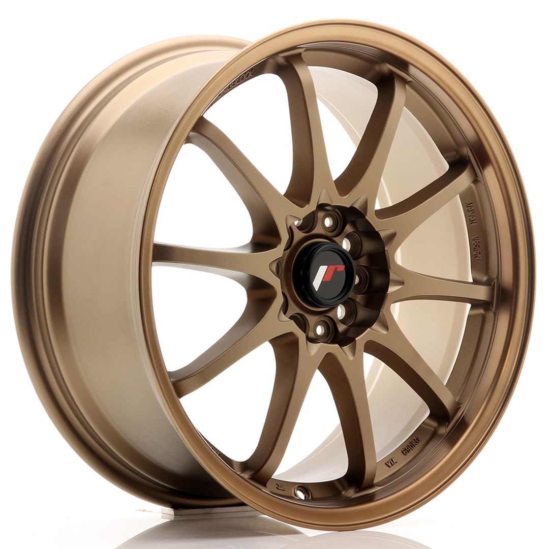 Japan Racing JR5 -vanteet – 18×8 – 5×100 – ET35 – Bronze Japan Racing JR5 -vanteet - 18x8 - 5x100 - ET35 - Bronze