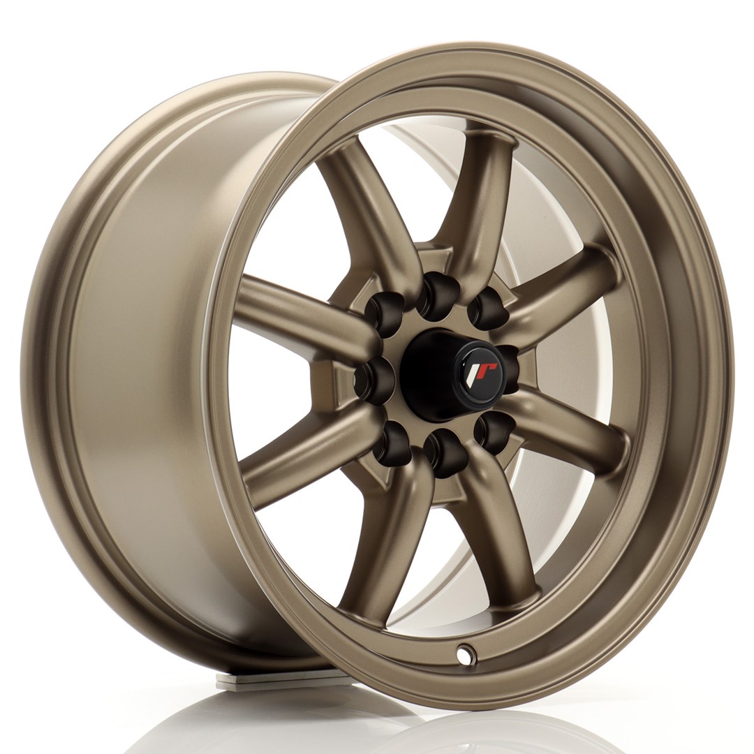 Japan Racing JR19 -vanteet – 15×8 – 4×100/4×114,3 – ET20 – Bronze Japan Racing JR19 -vanteet - 15x8 - 4x100/4x114,3 - ET20 - Bronze