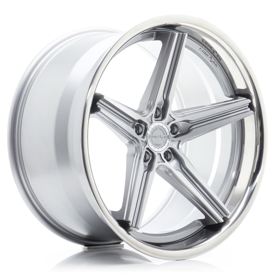 Concaver CVR9 -vanteet – 21×9 – Custom – Brushed Titanium Concaver CVR9 -vanteet - 21x9 - Custom - Brushed Titanium