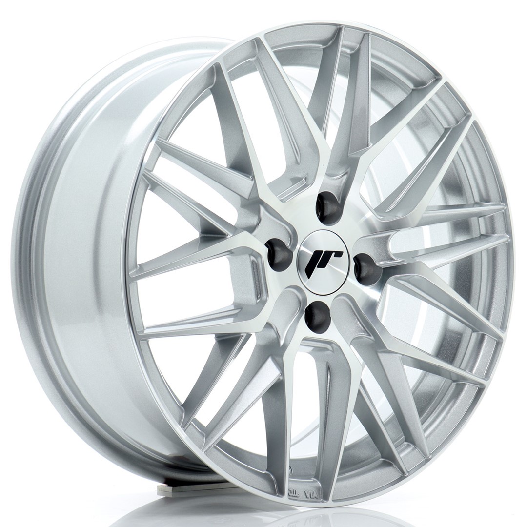 Japan Racing JR28 -vanteet – 16×7 – 4×108 – ET25 – Silver Japan Racing JR28 -vanteet - 16x7 - 4x108 - ET25 - Silver