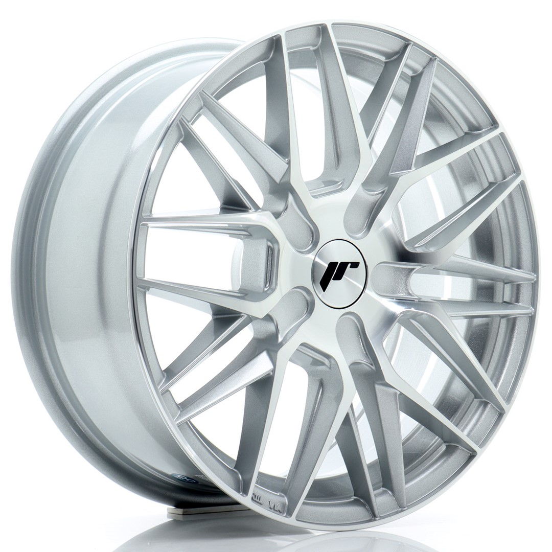 Japan Racing JR28 -vanteet – 16×7 – Custom – Silver Japan Racing JR28 -vanteet - 16x7 - Custom - Silver