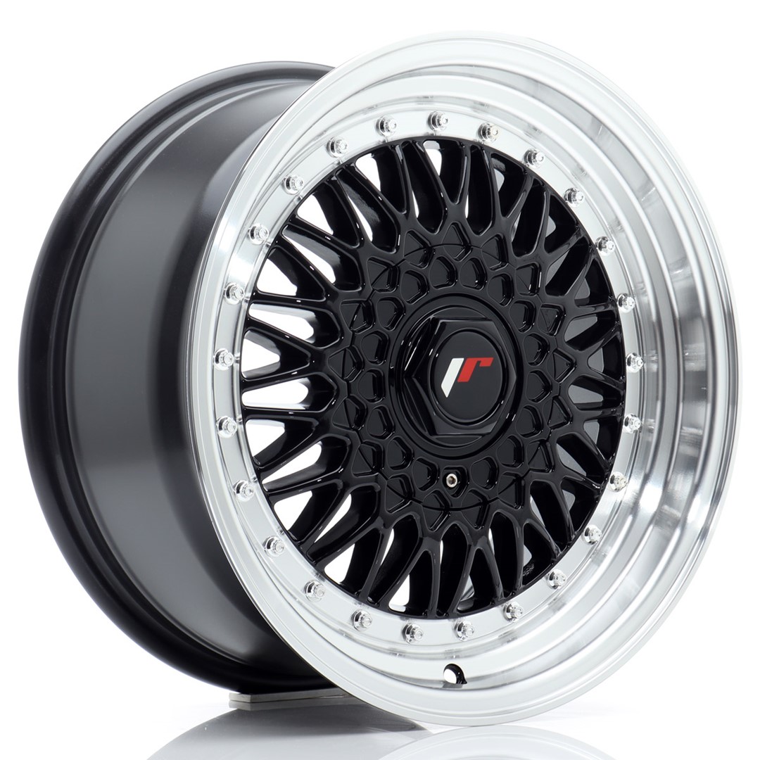 Japan Racing JR9 -vanteet – 16×7,5 – 4×100/4×108 – ET25 – Black Japan Racing JR9 -vanteet - 16x7,5 - 4x100/4x108 - ET25 - Black