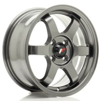 Japan Racing JR3 -vanteet - 15x7 - 4x100 - ET40 - Gun metal
