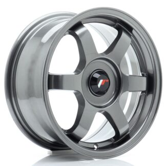 Japan Racing JR3 -vanteet - 15x7 - Custom - Gun metal