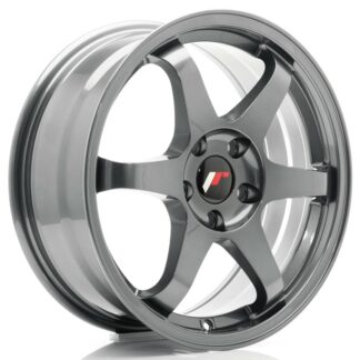 Japan Racing JR3 -vanteet - 17x7 - 4x114,3 - ET40 - Gun metal