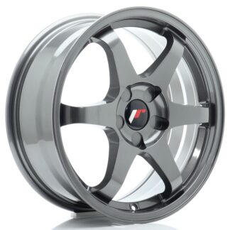 Japan Racing JR3 -vanteet - 17x7 - Custom - Gun metal