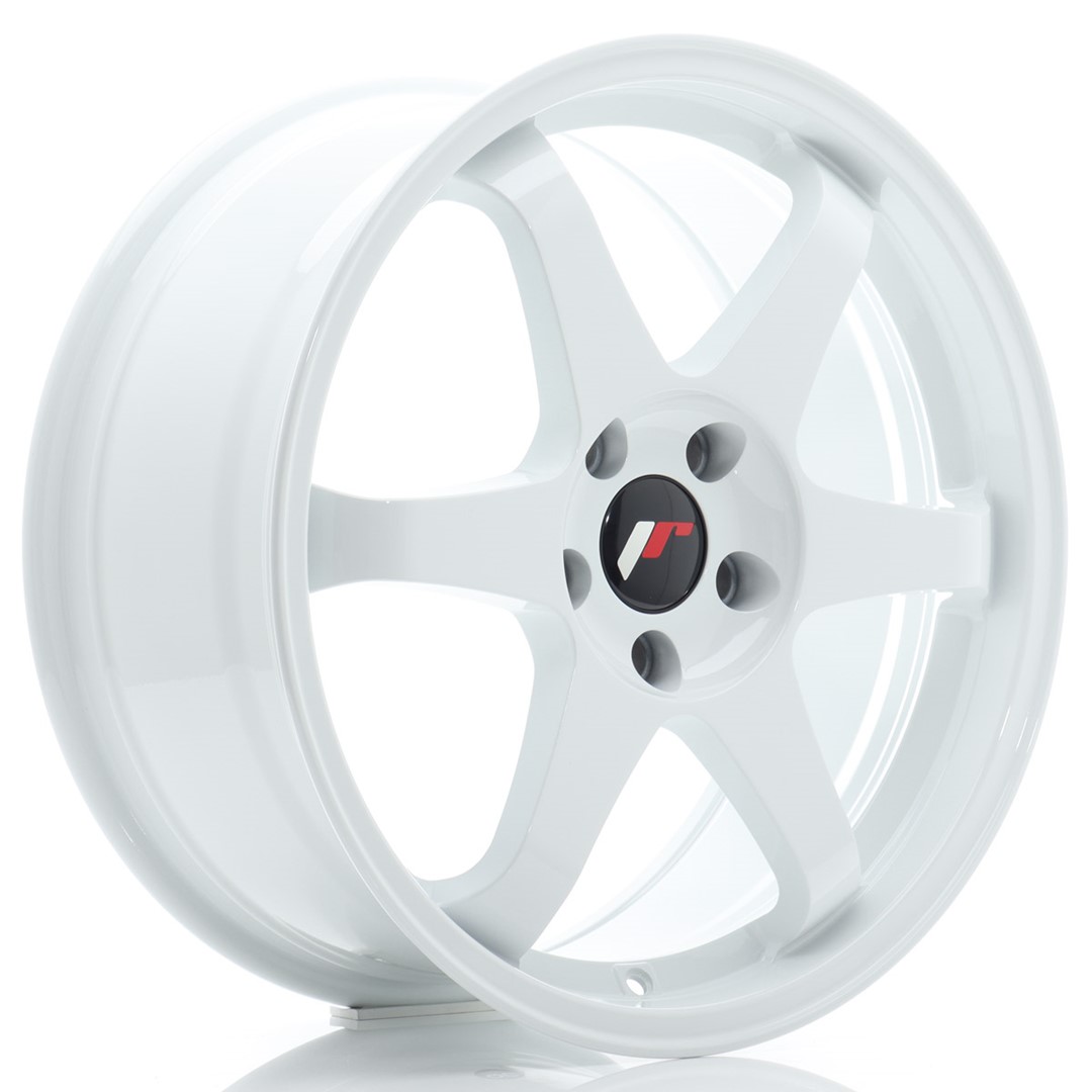 Japan Racing JR3 -vanteet – 18×8 – 5×114,3 – ET40 – White Japan Racing JR3 -vanteet - 18x8 - 5x114,3 - ET40 - White
