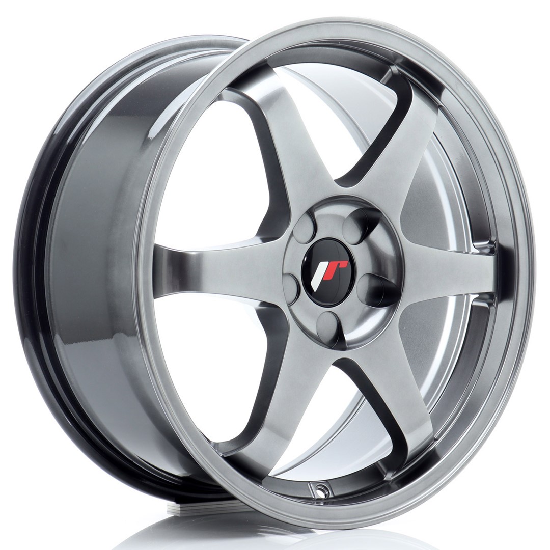 Japan Racing JR3 -vanteet – 18×8 – 5×114,3 – ET43 – Hyper Black Japan Racing JR3 -vanteet - 18x8 - 5x114,3 - ET43 - Hyper Black