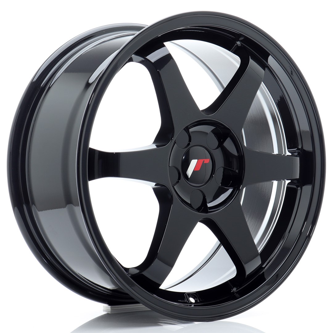 Japan Racing JR3 -vanteet – 18″x8″ – 5×108 – ET40 – Black Japan Racing JR3 -vanteet - 18"x8" - 5x108 - ET40 - Black