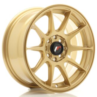 Japan Racing JR11 -vanteet - 15x7 - 4x100/4x108 - ET30 - Gold