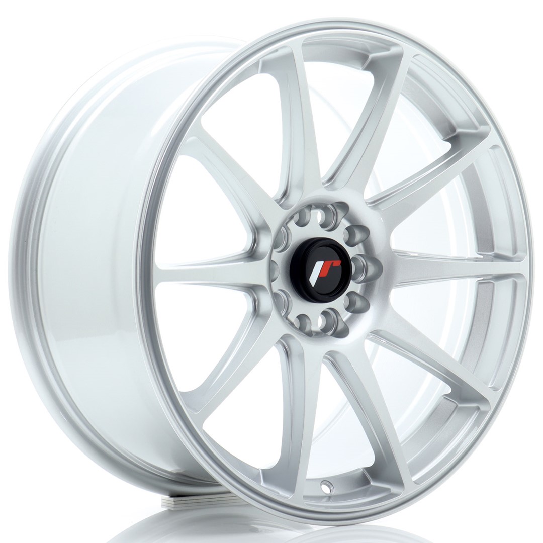 Japan Racing JR11 -vanteet – 18×8,5 – 5×112/5×114,3 – ET40 – Silver Japan Racing JR11 -vanteet - 18x8,5 - 5x112/5x114,3 - ET40 - Silver