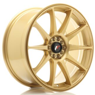 Japan Racing JR11 -vanteet – 18×8,5 – 5×100/5×108 – ET35 – Gold Japan Racing JR11 -vanteet - 18x8,5 - 5x100/5x108 - ET35 - Gold