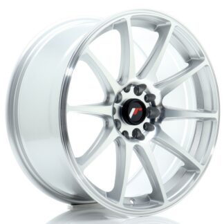 Japan Racing JR11 -vanteet - 18x8,5 - 5x100/5x108 - ET35 - Silver