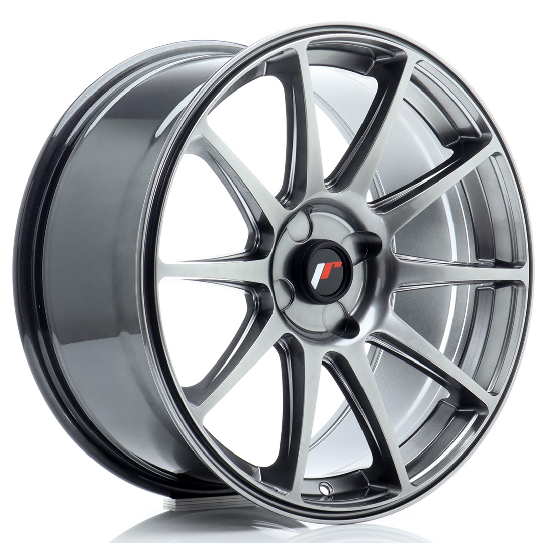 Japan Racing JR11 -vanteet – 18×8,5 – Custom – Hyper Black Japan Racing JR11 -vanteet - 18x8,5 - Custom - Hyper Black
