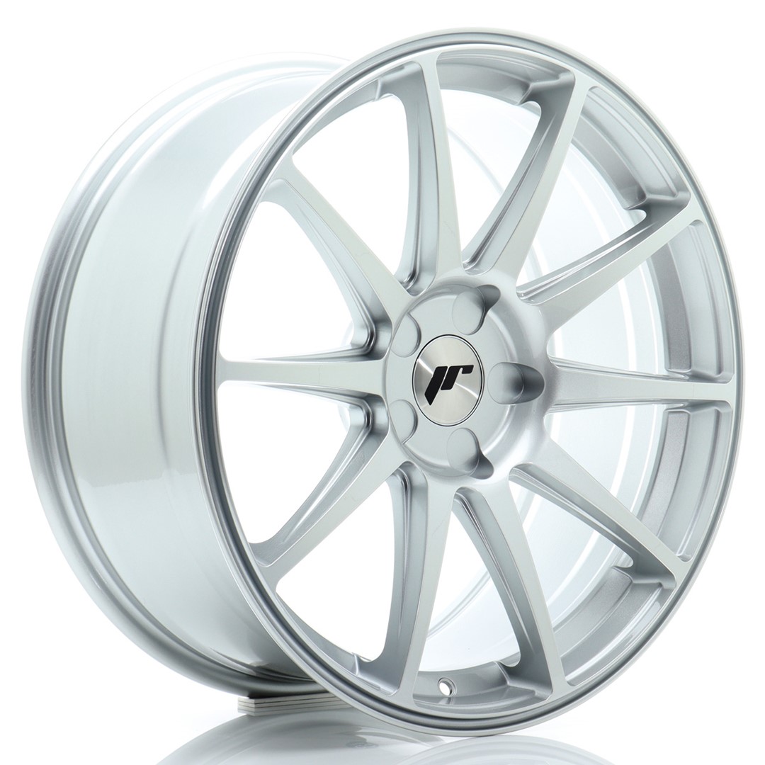 Japan Racing JR11 -vanteet – 19×8,5 – 5×112 – ET42 – Silver Japan Racing JR11 -vanteet - 19x8,5 - 5x112 - ET42 - Silver