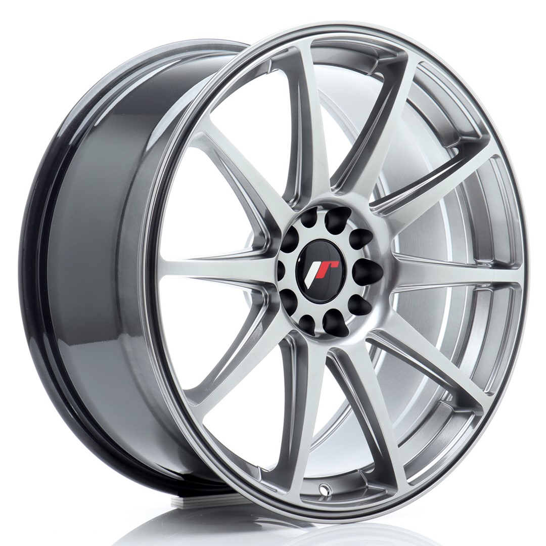Japan Racing JR11 -vanteet – 19×8,5 – 5×112/5×114,3 – ET42 – Hyper Black Japan Racing JR11 -vanteet - 19x8,5 - 5x112/5x114,3 - ET42 - Hyper Black