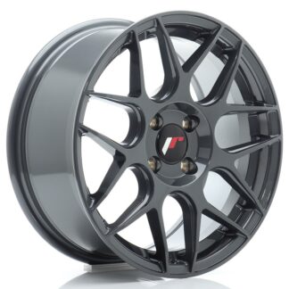 Japan Racing JR18 -vanteet - 16x7 - 4x100 - ET35 - Hyper Gray