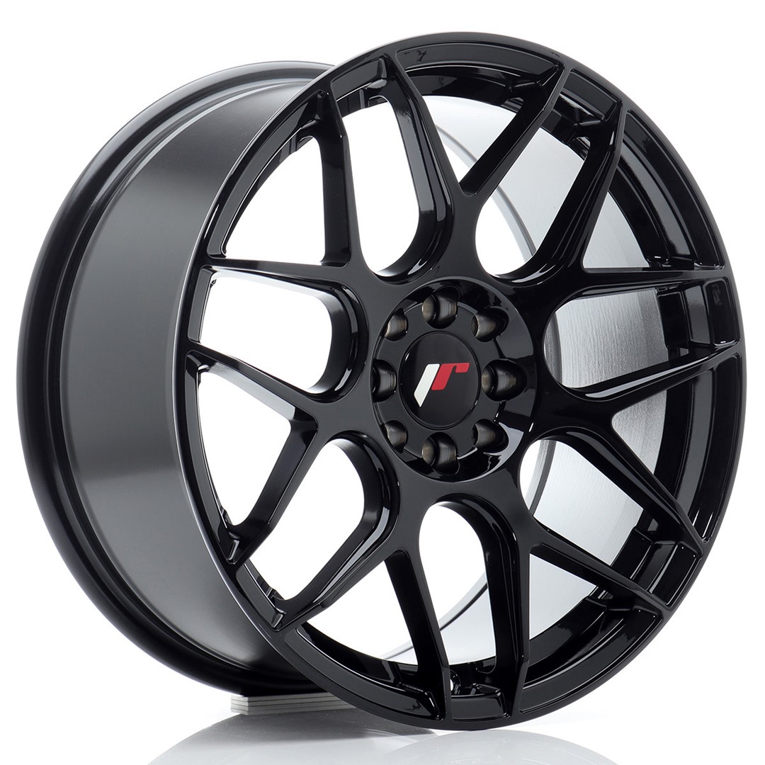 Japan Racing JR18 -vanteet – 17×8 – 4×100/4×108 – ET25 – Black Japan Racing JR18 -vanteet - 17x8 - 4x100/4x108 - ET25 - Black