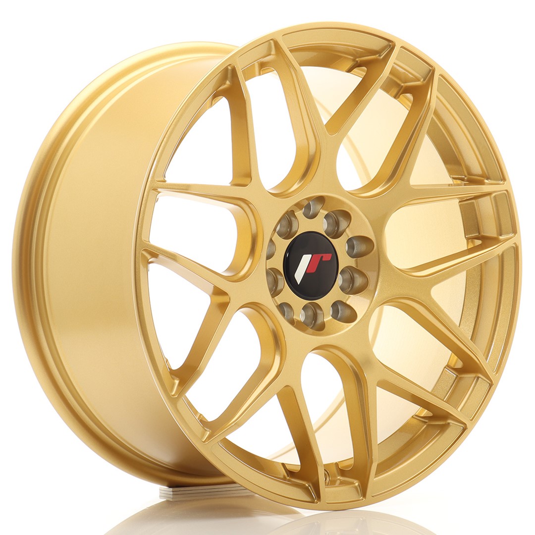 Japan Racing JR18 -vanteet – 17×8 – 5×100/5×114,3 – ET35 – Gold Japan Racing JR18 -vanteet - 17x8 - 5x100/5x114,3 - ET35 - Gold