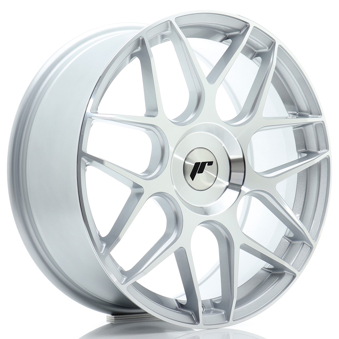 Japan Racing JR18 -vanteet – 18×7,5 – Custom – Silver Japan Racing JR18 -vanteet - 18x7,5 - Custom - Silver