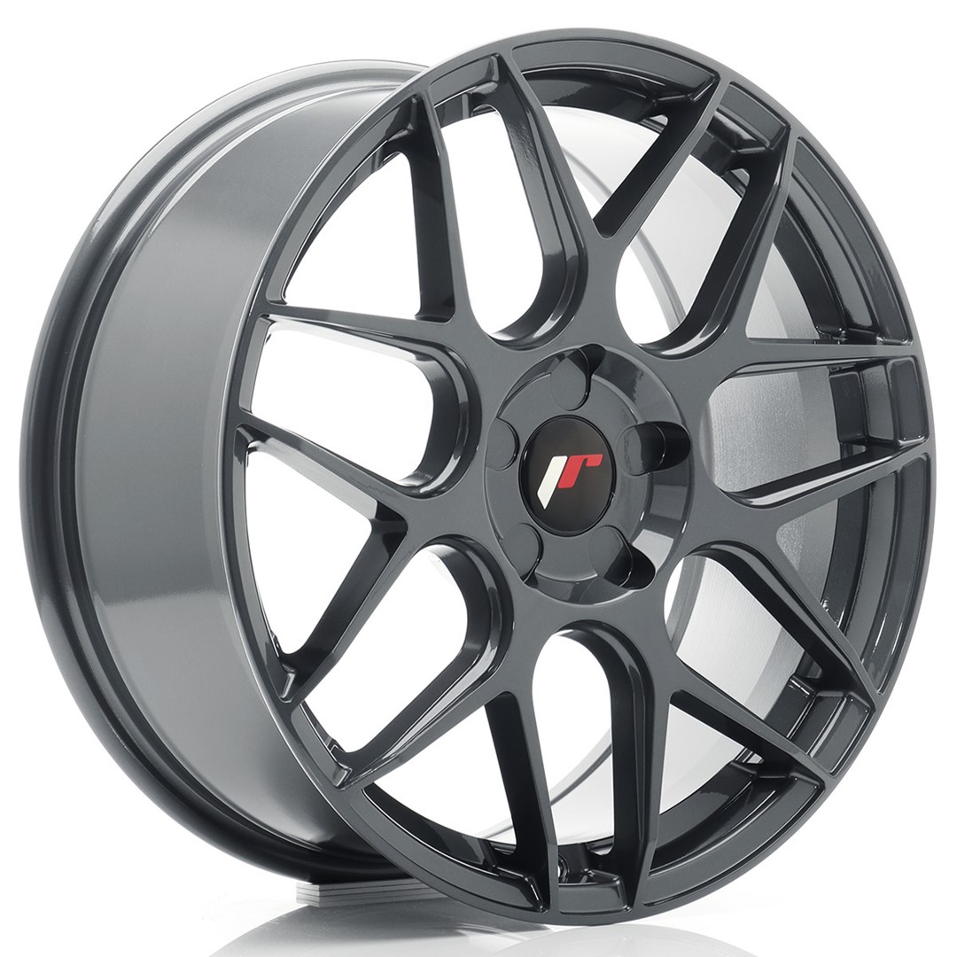 Japan Racing JR18 -vanteet – 18×7,5 – 5×120 – ET40 – Hyper Gray Japan Racing JR18 -vanteet - 18x7,5 - 5x120 - ET40 - Hyper Gray