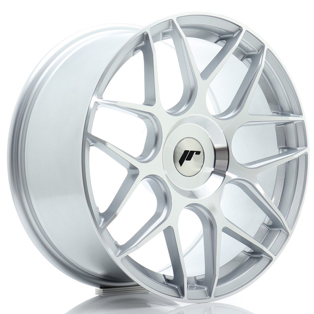 Japan Racing JR18 -vanteet – 18×8,5 – 5×112 – ET41 – Silver Japan Racing JR18 -vanteet - 18x8,5 - 5x112 - ET41 - Silver
