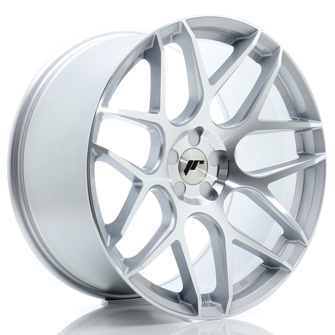 Japan Racing JR18 -vanteet – 20×10 – Custom – Silver Japan Racing JR18 -vanteet - 20x10 - Custom - Silver