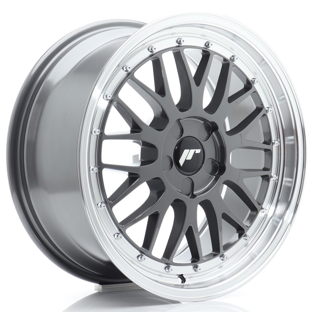 Japan Racing JR23 -vanteet – 18×8,5 – 5×120 – ET35 – Hyper Gray Japan Racing JR23 -vanteet - 18x8,5 - 5x120 - ET35 - Hyper Gray