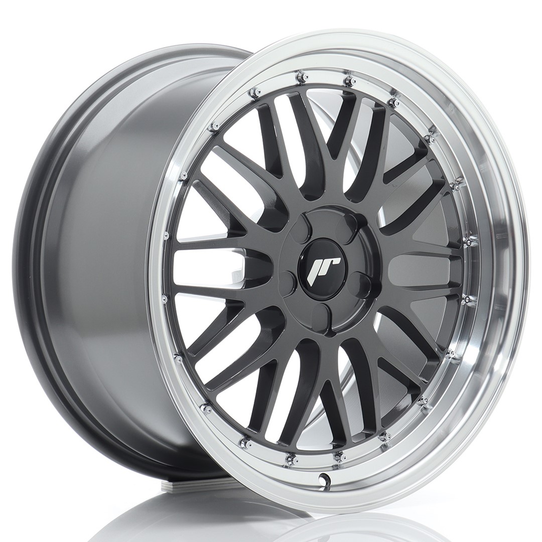 Japan Racing JR23 -vanteet – 19×9,5 – 5×120 – ET35 – Hyper Gray Japan Racing JR23 -vanteet - 19x9,5 - 5x120 - ET35 - Hyper Gray
