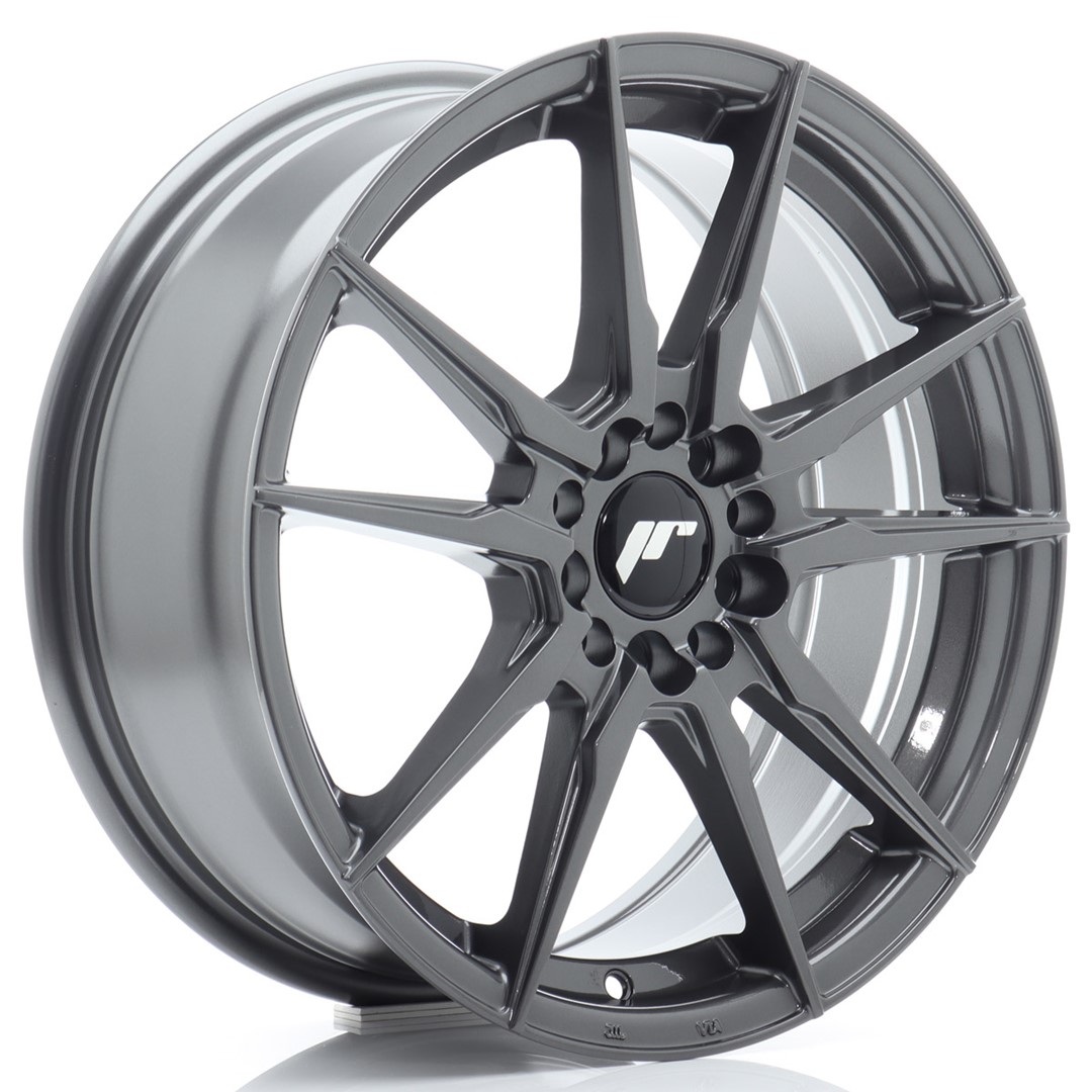 Japan Racing JR21 -vanteet – 17×7 – 4×100/4×114,3 – ET40 – Hyper Gray Japan Racing JR21 -vanteet - 17x7 - 4x100/4x114,3 - ET40 - Hyper Gray