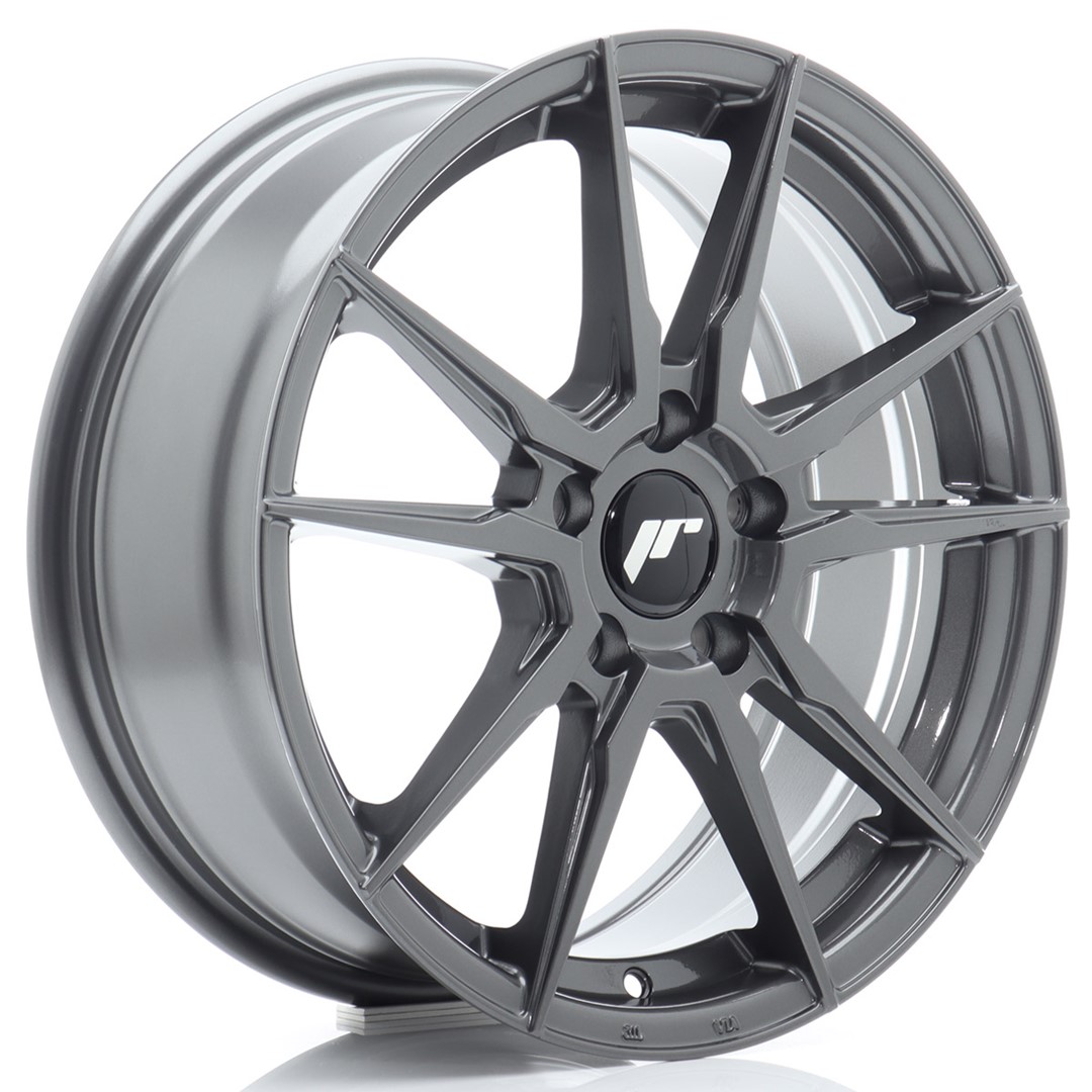 Japan Racing JR21 -vanteet – 17×7 – 5×114,3 – ET40 – Hyper Gray Japan Racing JR21 -vanteet - 17x7 - 5x114,3 - ET40 - Hyper Gray