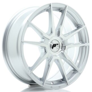Japan Racing JR21 -vanteet - 17x7 - Custom - Silver