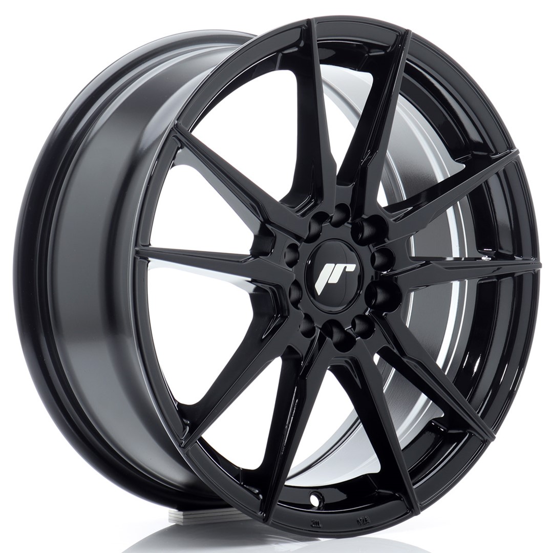 Japan Racing JR21 -vanteet – 17×7 – 4×100/4×108 – ET25 – Black Japan Racing JR21 -vanteet - 17x7 - 4x100/4x108 - ET25 - Black