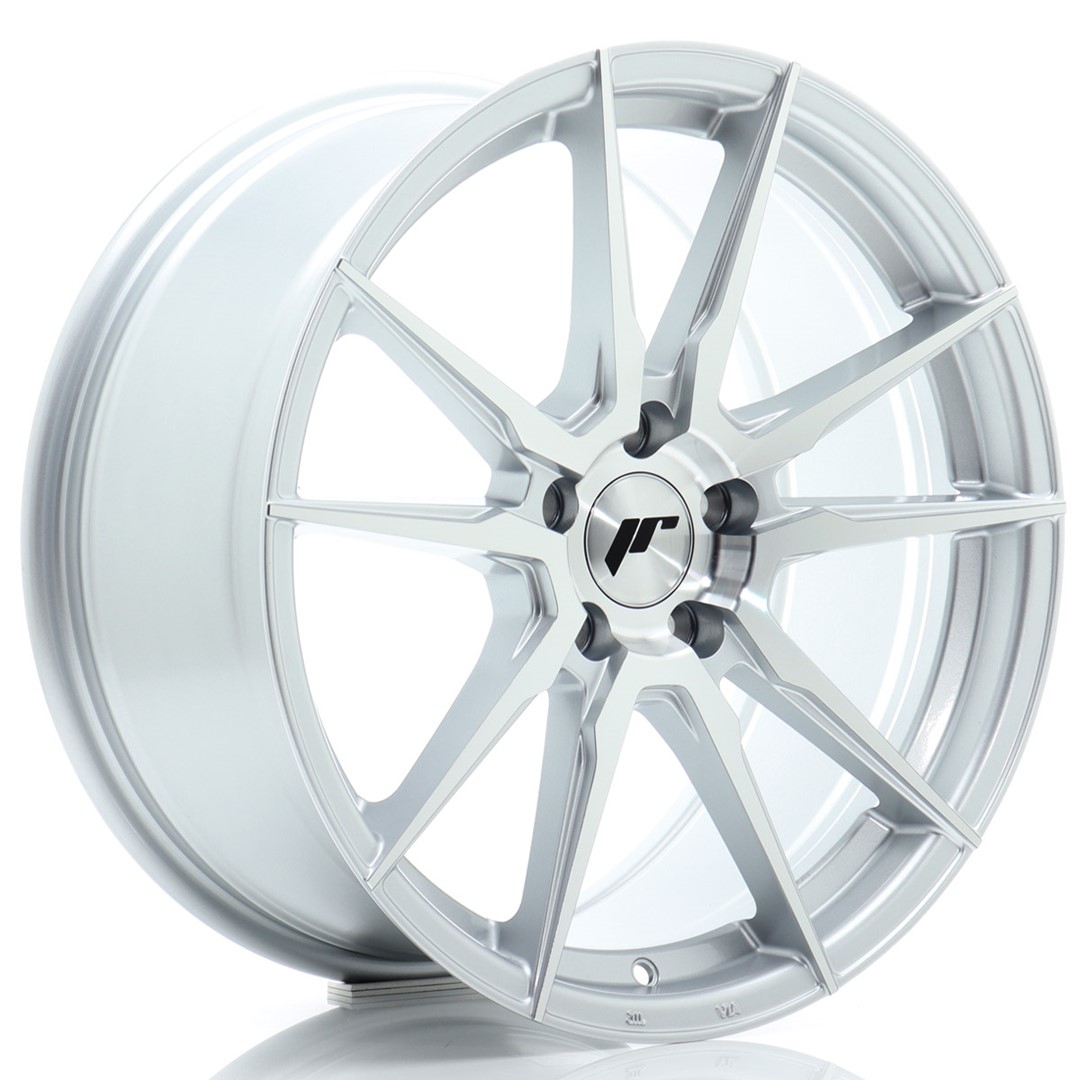 Japan Racing JR21 -vanteet – 18×8,5 – 5×112 – ET45 – Silver Japan Racing JR21 -vanteet - 18x8,5 - 5x112 - ET45 - Silver