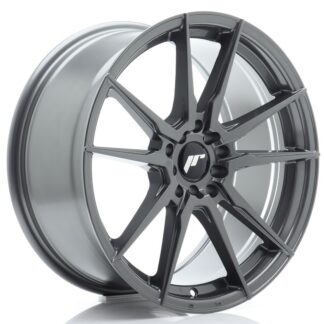 Japan Racing JR21 -vanteet – 18×8,5 – 5×100/5×120 – ET35 – Hyper Gray Japan Racing JR21 -vanteet - 18x8,5 - 5x100/5x120 - ET35 - Hyper Gray
