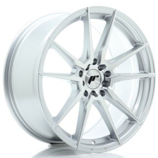 Japan Racing JR21 -vanteet – 18×8,5 – 5×100/5×120 – ET35 – Silver Japan Racing JR21 -vanteet - 18x8,5 - 5x100/5x120 - ET35 - Silver