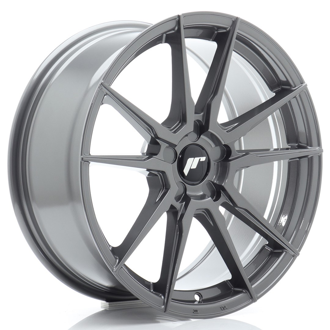 Japan Racing JR21 -vanteet – 18×8,5 – 5×112 – ET35 – Hyper Gray Japan Racing JR21 -vanteet - 18x8,5 - 5x112 - ET35 - Hyper Gray